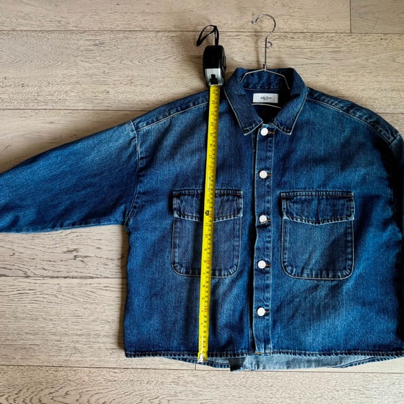 Mila Owen Oversized denim jacket by EDWIN (Japanese) - Picture 5 of 7